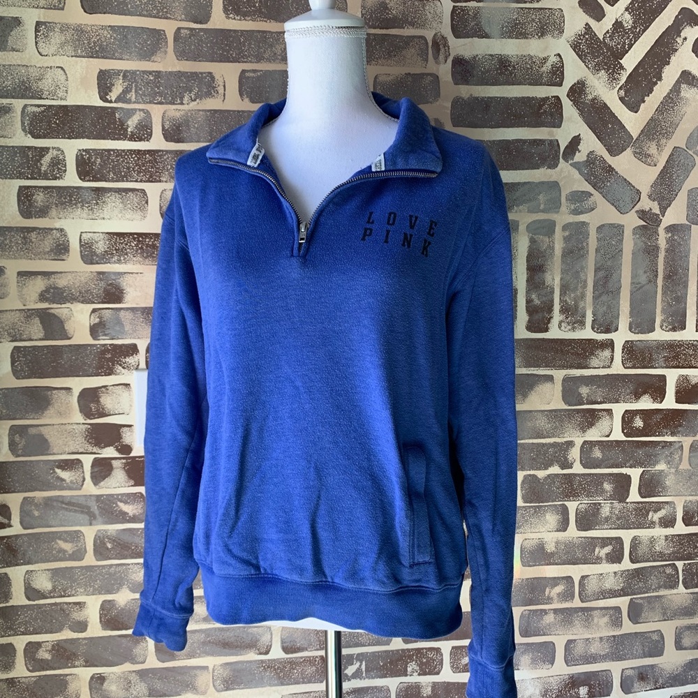 PINK Victoria’s Secret half zip pullover